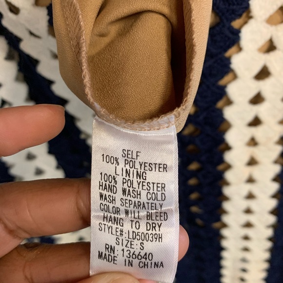 Midi crochet dress - Picture 10 of 14